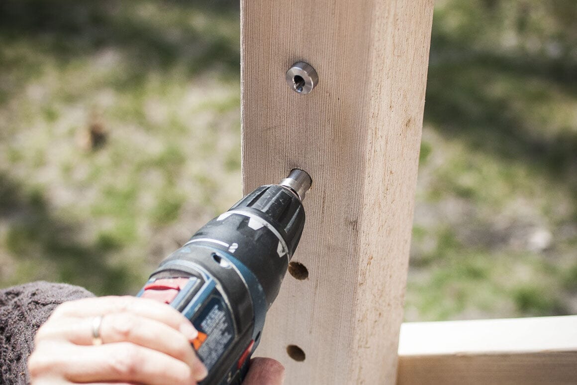 DIY Cable Railing Installation with Wood Posts