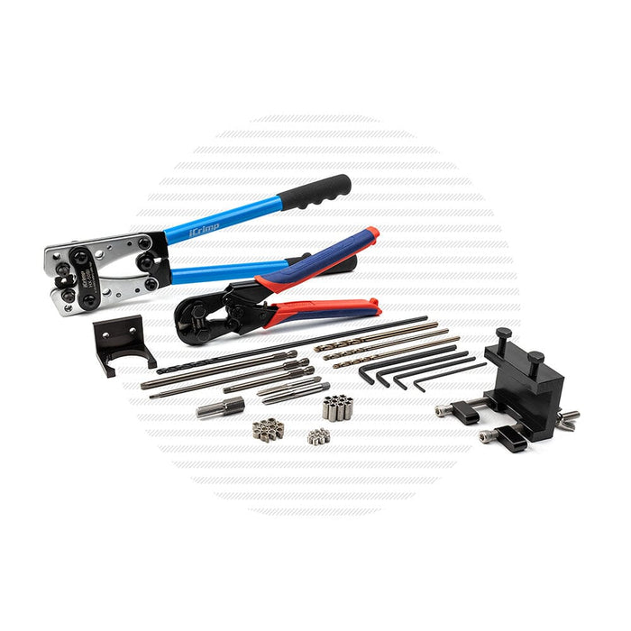 Installation Kit for Signature Series Collection Installation Kits Cable Bullet Installation Kit + Guides 