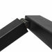 Signature Series Handrail Hinge for Stair Corners | Black Finish Cable Bullet 